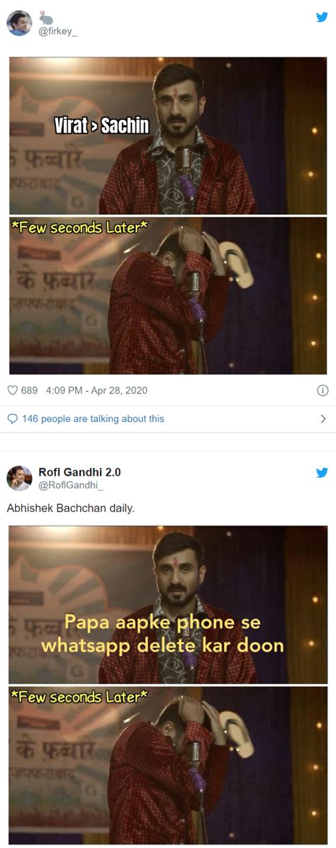 Lift your spirits with funny jokes, trending memes, entertaining gifs, inspiring stories, viral videos. These Latest Memes From Hasmukh Will Keep You Entertain ...