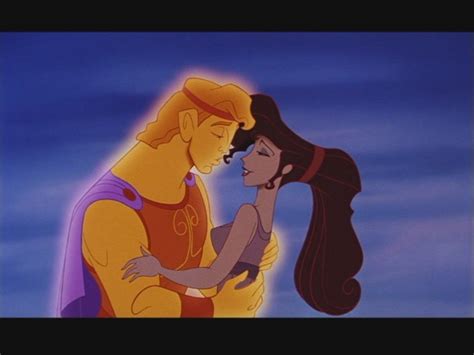 Meg And Hercules Kiss Disney Animated Classics Disney