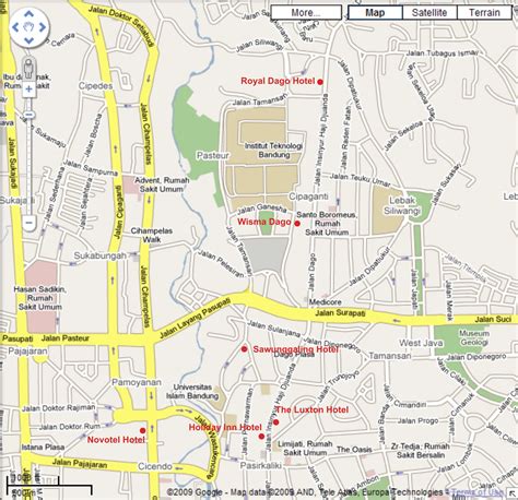 Bandung Map