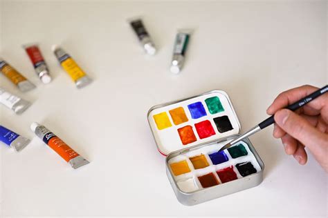 How To Make An Easy Diy Travel Watercolor Set Local Adventurer