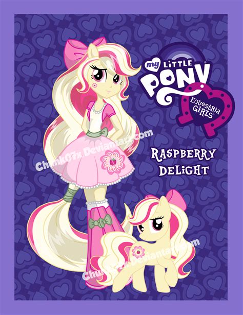 Equestria Girls Oc Raspberry Delight By Chunk07x On Deviantart