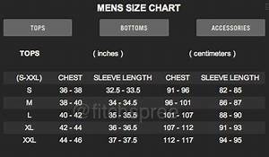 Fitchspree Size Charts A F Hollister