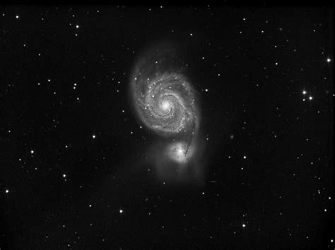 M51 Whirlpool Galaxy Artemis Ccd Images At The Curdridge Observatory