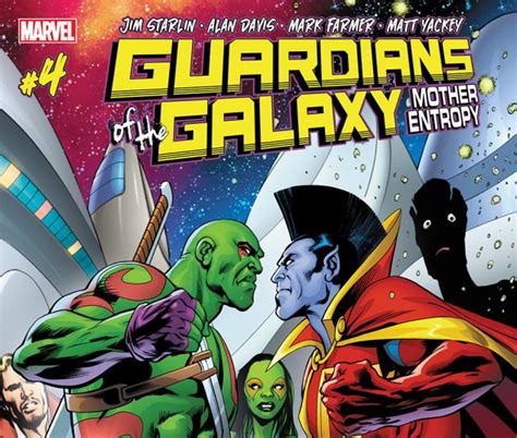 Guardians Of The Galaxy Mother Entropy 2017 4 Comics