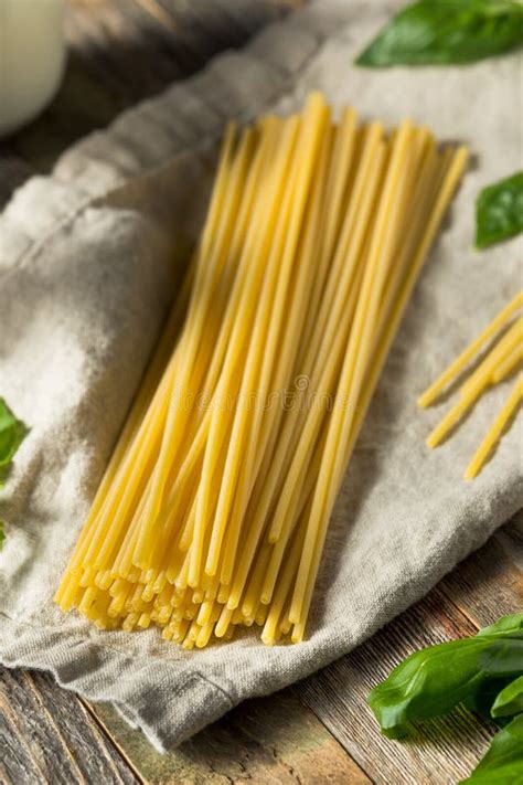 Raw Organic Bucatini Pasta Stock Image Image Of Macaroni 171043709