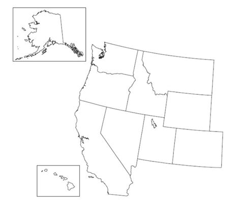 West Region Map Diagram Quizlet