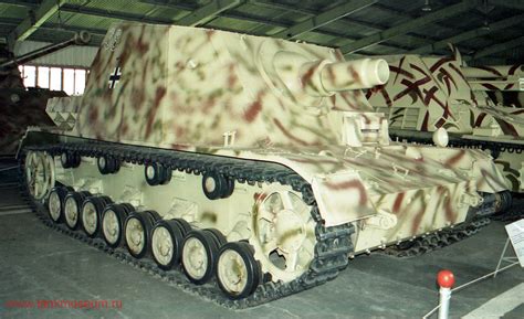 Sturmpanzer Iv Brummbär Tank Museum Patriot Park Moscow