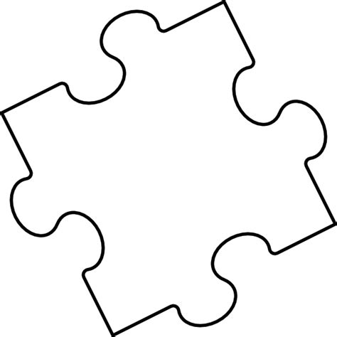 Giant Blank Puzzle Pieces Clipart Best