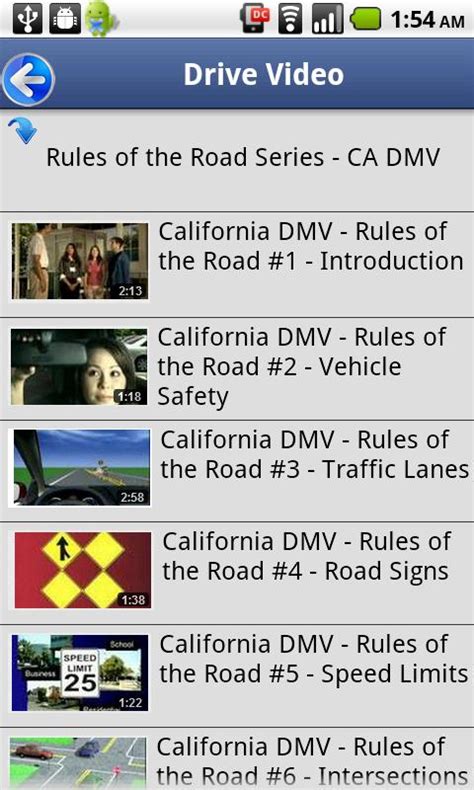 Ca Dmv Drivers Manual