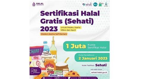 Syarat Dan Cara Daftar Sertifikasi Halal Gratis 2023 Dari Kemenag