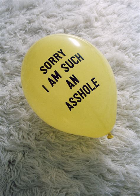 Asshole Balloon Sorry Sry Image 634544 On