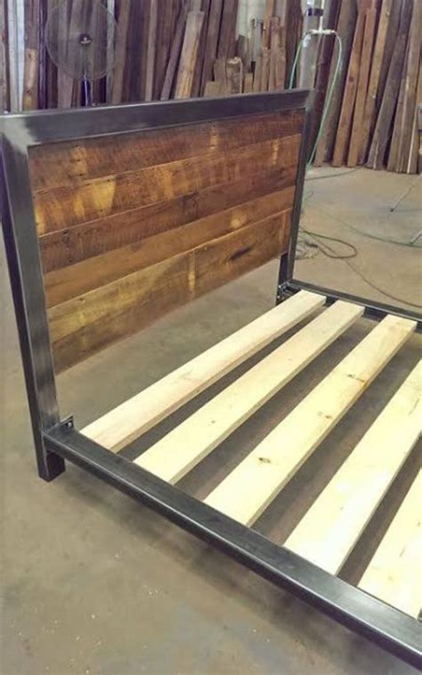 Industrial Bed Frame Many Custom Designs Can Be Added Including Cnc
