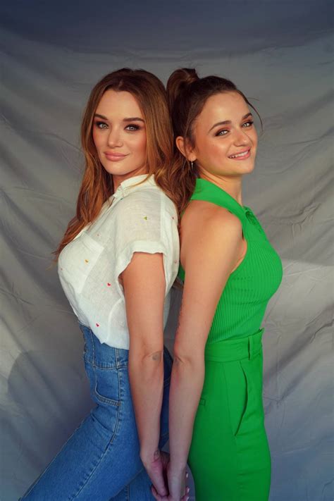 Joey And Hunter King Possing For Photoshoot For A Secret Project In