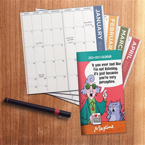 Maxine 2023 Desk Calendar