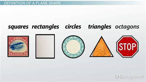 Plane Shapes Definition Types And Examples Video And Lesson Transcript