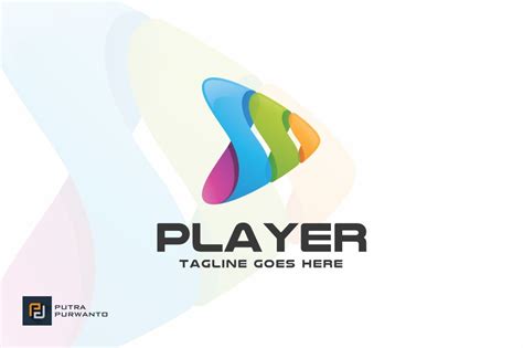 Player Play Logo Creative Logo Templates Creative Market