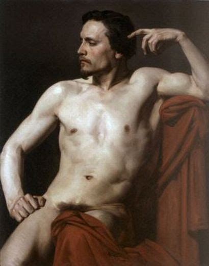 Acad Mies Masculines Homme Nu William Bouguereau