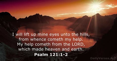 Psalm 1211 2 Bible Verse Kjv