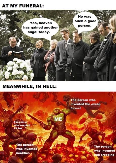 Meanwhile In Hell Meme