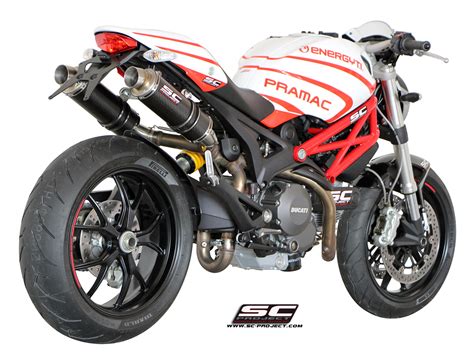 Ducati Monster 696 796 1100 GP Exhaust By SC Project