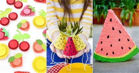 25 Diy Fruit Crafts For Kids Preschoolers And Toddlers