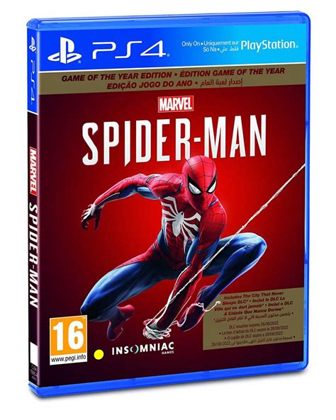 Marvels Spiderman Game Of The Year Edition Ps4 Buy Or Rent Cd At Best