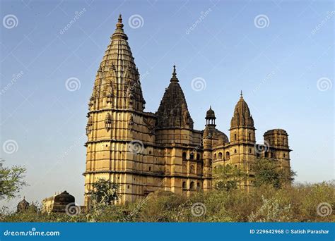 Chaturbhuj Temple At Orchha In Madhya Pradesh Editorial Stock Photo