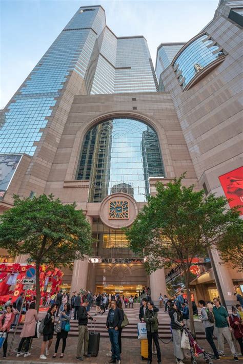 Hong Kong 2020 Times Square Shopping Center Editorial Stock Image