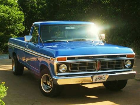 The 1975 ford f100 range of configurations is currently priced from $3,700. 1975 F100 | Ford trucks, Ford pickup, Classic trucks