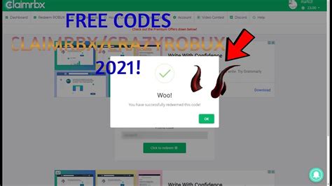 All New Roblox Promo Codes On Claimrbx Crazyrobux Working Youtube
