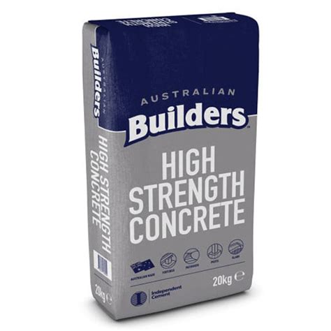 Concrete Mix High Strength 40 MPa Australian Builders 20kg BCSands