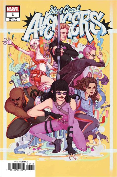 West Coast Avengers 1 B Oct 2018 Comic Book By Marvel