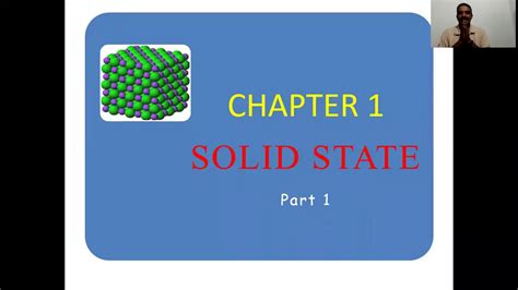 1 Solid State Introduction Youtube