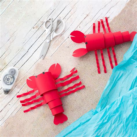 Lobster Puppet Craft Bazic Products Bazic Products