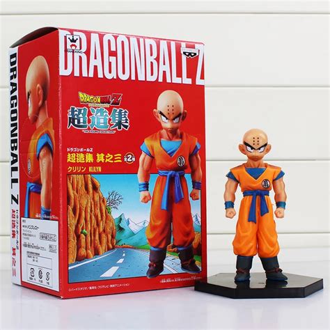 1pcs Kuririn Figure Dragon Ball Z Super Krillin Kuririn Pvc Action Figures Toy Collectible Model