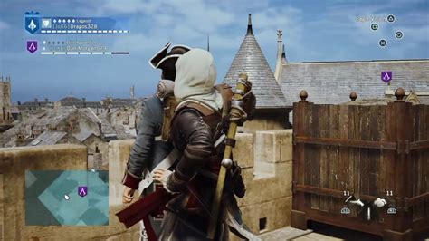 Assassin S Creed Unity Edward Kenway AND Connors Free Roam Fighting