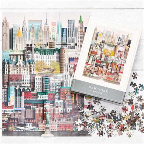 Puzzle 1000 Pièces Ville New York Par Martin Schwartz