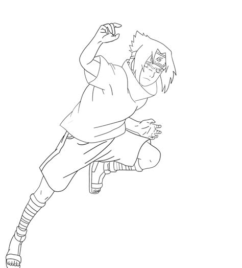 When the two couldn't agree how to achieve that peace, they fought for control of the village, a conflict that ended in madara's death. Sasuke Uchiha: Lineart by InfectedRaasClart on DeviantArt