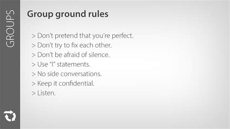 Groups Group Ground Rules Youtube