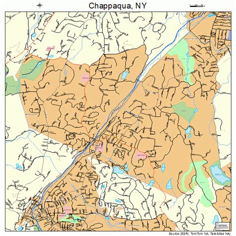 Chappaqua New York Street Map 3613805