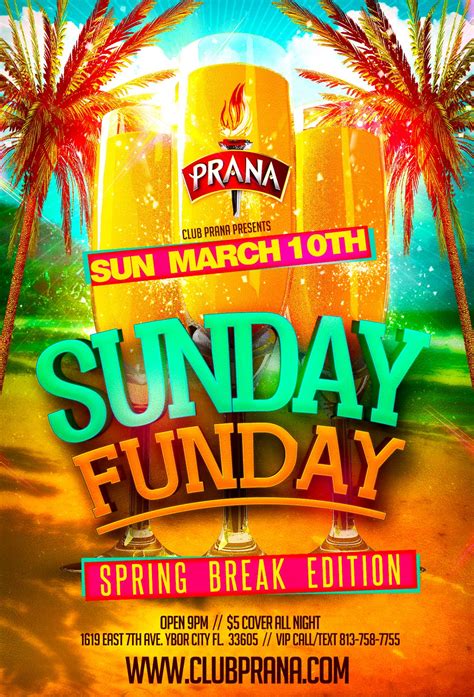 Sunday Funday Club Prana