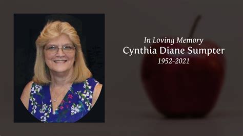 cynthia diane sumpter tribute video