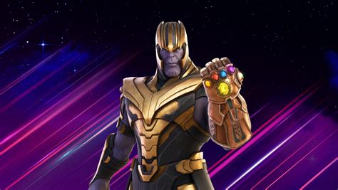 1360x768 Resolution Thanos Fortnite Desktop Laptop Hd Wallpaper