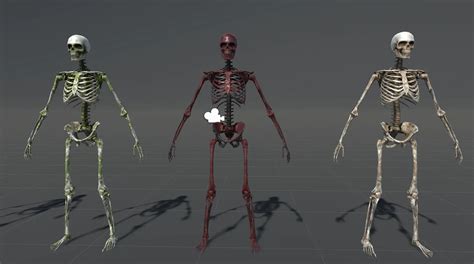 Skeleton Game Ready Flippednormals