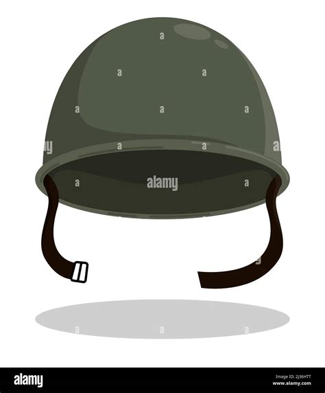 Camouflage Protective Helmet Of Soldier Ammunition And Uniforms For