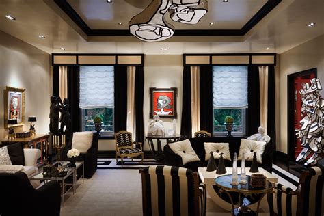 Textile lining with heel stabilizer and ankle support. Plaza Hotel Art Filled Fantasy - Contemporary - Living ...