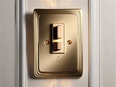 Dimmer Light Switches Setting The Mood With Brass Luxury — Residence