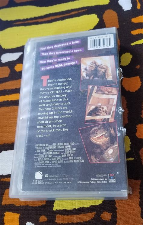 Critters 3 Vhs Cutbox Vhs Tape Etsy