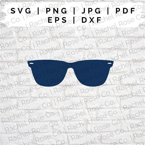Sunglasses Svg Cut File Etsy