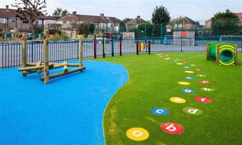 School Playground Bespoke Design And Installation London And South East